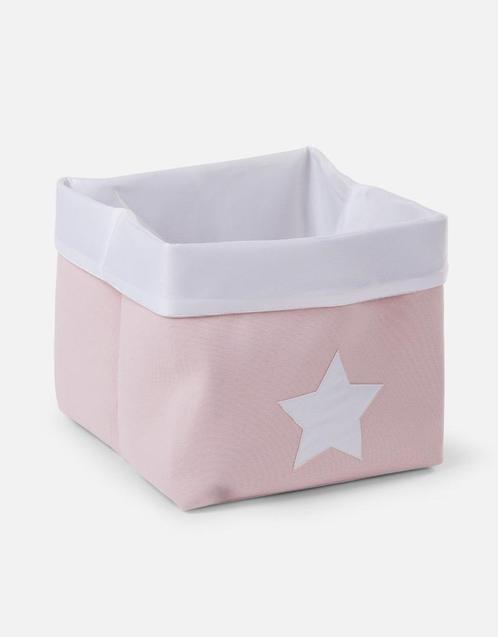 Opbergmand Zachtroze wit 32x32x29 - Childhome - Leegverkoop, Kinderen en Baby's, Kinderkamer | Inrichting en Decoratie, Nieuw