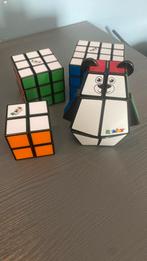 Rubiks cubes. 15 euro voor deze 4 rubiks cubes, Zo goed als nieuw, Ophalen, Rubik's of 3D-puzzel