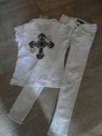 maat 116 jeans broek  replay en airforce shirt nieuw, Kinderen en Baby's, Kinderkleding | Maat 116, Nieuw, Meisje, Setje, Replay