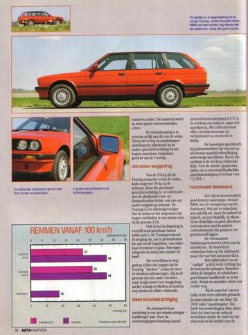 Autokampioen test BMW 318 i Touring Juni 1989 beschikbaar voor biedingen