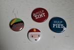 5x Sinterklaas en piet buttons hulppiet hulpsint, Ophalen of Verzenden, Gebruikt