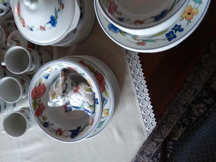 Alpine Meadow Wood & Sons., Antiek en Kunst, Antiek | Servies compleet, Ophalen of Verzenden