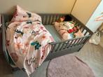 Petit Amelie peuterbed grijs zonder matras, Ophalen of Verzenden, Gebruikt, Ledikant