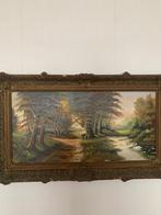 Jan van Riemsdijk 80 jaar oud schilderij de veluwe schilder, Antiek en Kunst, Ophalen of Verzenden