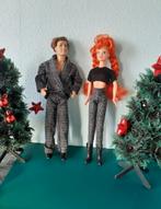 Ken in glitterpak en Barbie heeft glitter broek en top aan, Ophalen of Verzenden, Gebruikt, Barbie