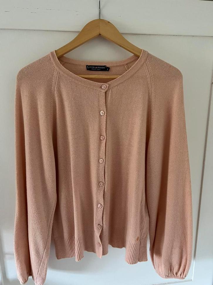 Vest Riverwoods, maat L, zacht poeder roze, Kleding | Dames, Truien en Vesten, Zo goed als nieuw, Ophalen of Verzenden