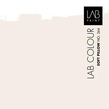 12,5 liter (zero prof.) LAB paint | SOFT PILLOW NO. 264, Doe-het-zelf en Verbouw, Schildersmaterialen, Nieuw, Overige typen, Ophalen
