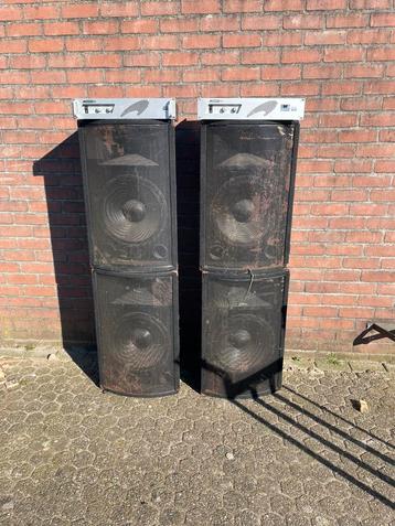 Dap speakers met versterker. beschikbaar voor biedingen