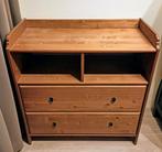 Ikea Leksvik ladekast massief hout, Huis en Inrichting, Kasten | Ladekasten, Ophalen, Gebruikt, 1 of 2 laden, 100 tot 150 cm