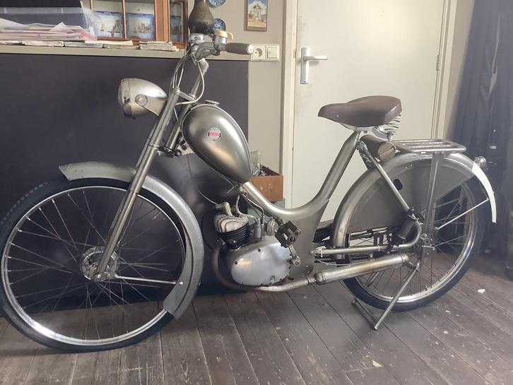 HMW Bromfiets Oldtimer - ca 1952, Fietsen en Brommers, Brommers | Oldtimers, Overige merken, Maximaal 45 km/u, Ophalen