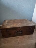 Oude Houten Kist, Antiek en Kunst, Ophalen of Verzenden