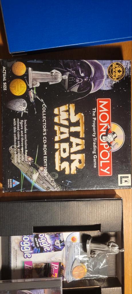 Star Wars Monopoly Collector's CD-ROM Edition, Hobby en Vrije tijd, Gezelschapsspellen | Bordspellen, Gebruikt, Vijf spelers of meer