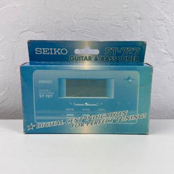 Seiko ST-727 | gitaar en bass tuner stemkastje beschikbaar voor biedingen