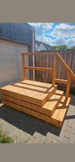 Prachtige opstap voor Chalet, Caravan, Tinyhouse, Ophalen of Verzenden