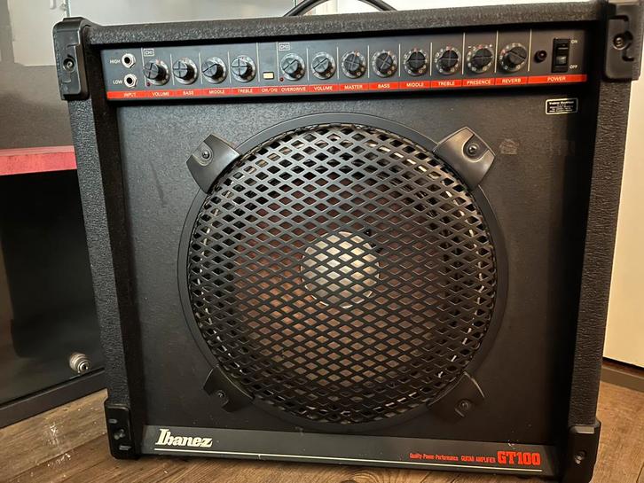 Gitaarversterker 100 watt, Muziek en Instrumenten, Versterkers | Bas en Gitaar, Gebruikt, Gitaar, 100 watt of meer, Ophalen