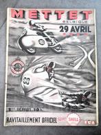 Mettet programmaboek uit 1956 - Belgie motorracing motor, Boeken, Ophalen