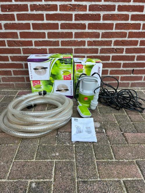 CentralPark Dompelpomp compleet met slang, Tuin en Terras, Waterpompen, Zo goed als nieuw, Elektrisch, Dompelpomp, Ophalen