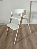 Stokke Steps kinderstoel wit, Ophalen, Gebruikt, Meegroeistoel