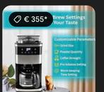 Koffiezetapparaat met bonenmaler, Ophalen, Rechthoekig, Minder dan 50 cm, Minder dan 100 cm