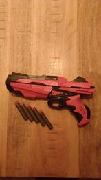 Rood Pijltjes Pistool met 5 Pijltjes, Ophalen of Verzenden, Zo goed als nieuw, Jongen of Meisje