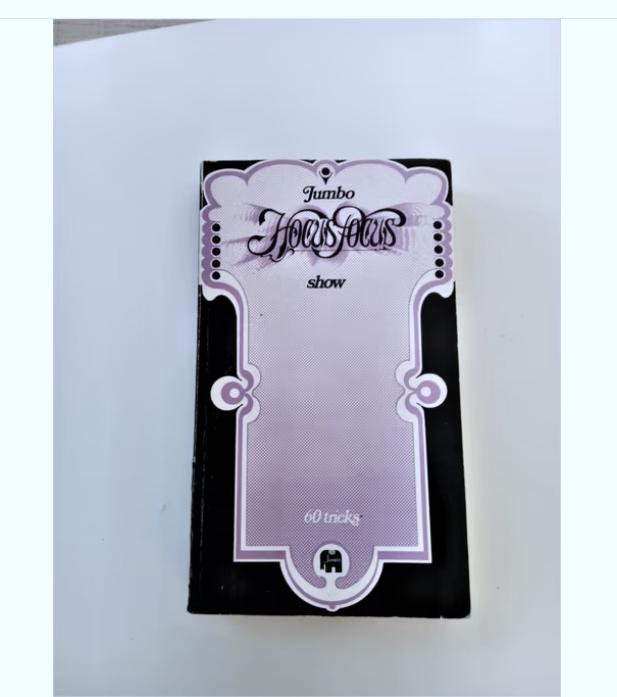 jumbo hocus pocus  show 60 show/tricks/hausemann & hotte, Ophalen of Verzenden, Zo goed als nieuw