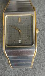 Vintage Samsung horloge met datum, Sieraden, Tassen en Uiterlijk, Horloges | Heren, Overige merken, Staal, Gebruikt, Staal