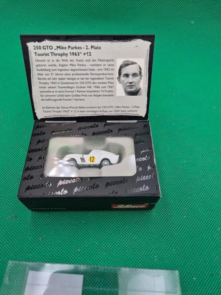 379 ferrari 250GTO  schuco piccolo, Hobby en Vrije tijd, Modelauto's | Overige schalen, Zo goed als nieuw, Auto, Ophalen of Verzenden