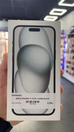 APPLE IPHONE IPHONE 15 PLUS 128GB BLACK NIEUW, Niet ingevuld, 128 GB, Overige modellen, Zwart