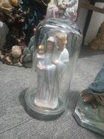 Heilige Familie beeld in kelk - Porselein, Ophalen