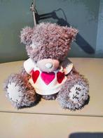 Me To You Tatty Teddy knuffelbeer met wit shirt met hartjes., Ophalen of Verzenden