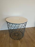 Ikea opbergtafel, Huis en Inrichting, Tafels | Bijzettafels, Minder dan 45 cm, Modern, Rond, Ophalen of Verzenden