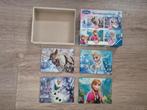 Ravensburger 4 in 1 puzzel disney frozen 12-16-20-24 stukjes, Ophalen of Verzenden, 10 tot 50 stukjes, Zo goed als nieuw, 2 tot 4 jaar