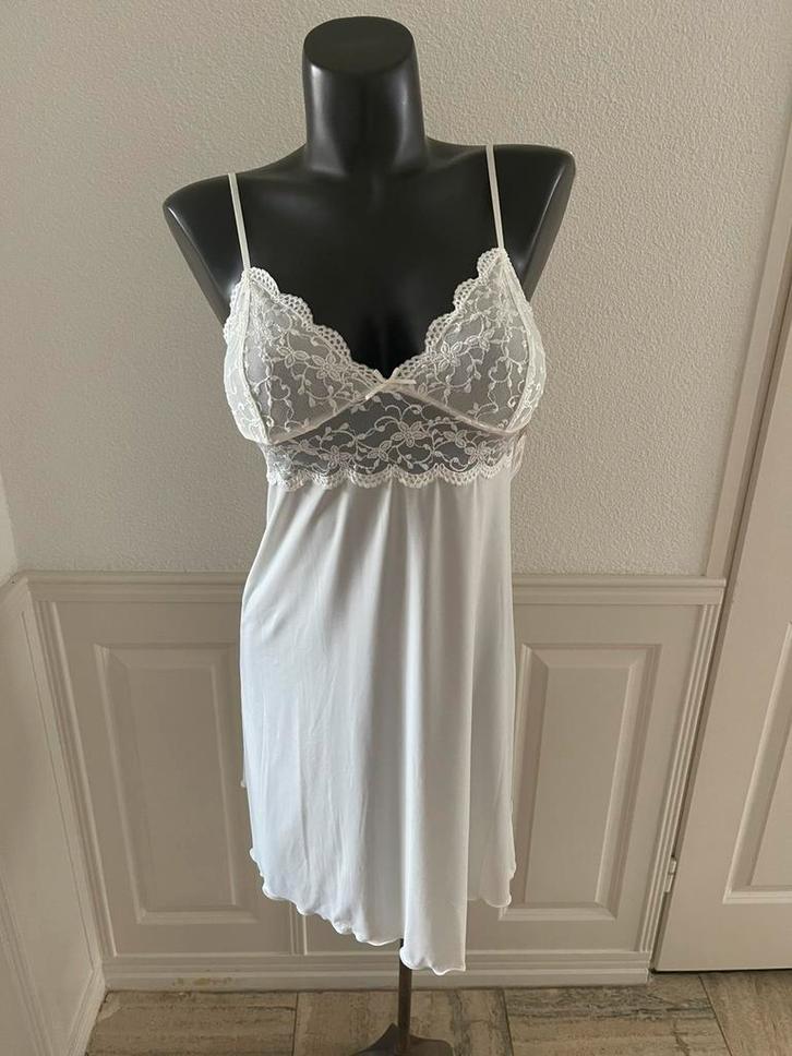 Nina von c slipdress nachthemd maat 38, Kleding | Dames, Ondergoed en Lingerie, Nachtkleding, Overige kleuren, Verzenden