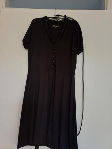 Zwarte king louie jurk, emmy dress, maat xl, 1 keer gedragen beschikbaar voor biedingen