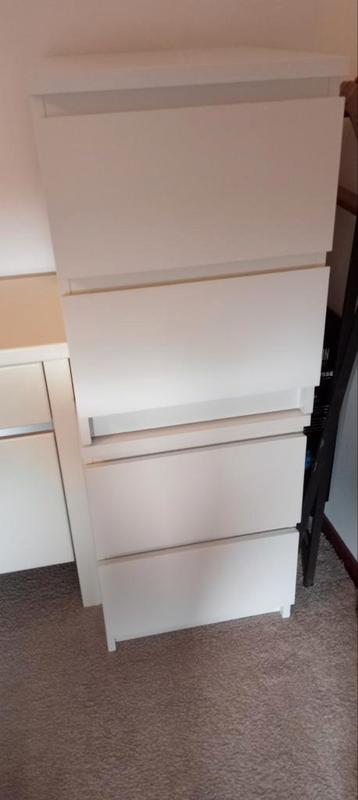 Ikea Malm nachtkastjes 2 - afbeelding 6