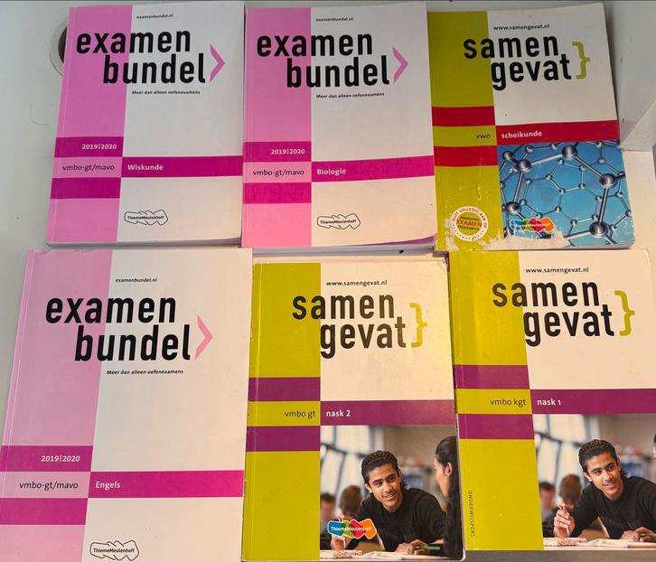 Boekenpakket Examenbundel & Samengevat, Boeken, Studieboeken en Cursussen, Gelezen, Ophalen of Verzenden