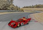 1:43 Ferrari 512 S #28; Daytona 24 Hours 1970; Brumm R200, Hobby en Vrije tijd, Modelauto's | 1:43, Ophalen of Verzenden, Gebruikt