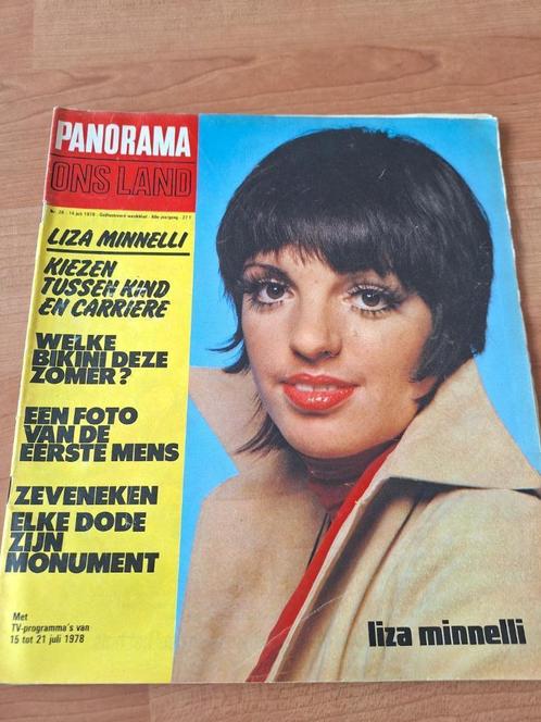 Panorama Ons Land 1978 Liza Minnelli Studio 54, Boeken, Tijdschriften en Kranten, Gelezen, Overige typen, Verzenden
