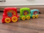 Fisher Price - Stapel en rol trein - ZGAN speelgoed, Kinderen en Baby's, Speelgoed | Fisher-Price, Zo goed als nieuw, Ophalen