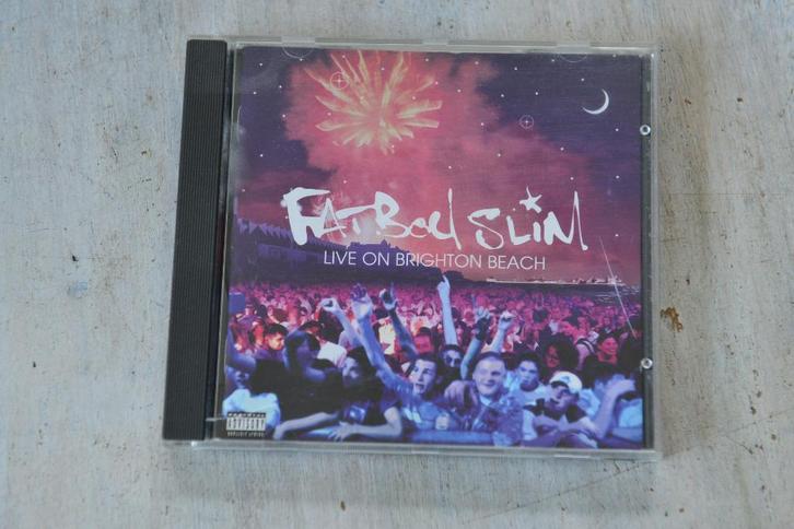 Fatboy Slim = Live on Brighton Beach 17 geweldige nummers, Cd's en Dvd's, Cd's | Pop, 1980 tot 2000, Verzenden