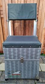 Aluminium viskoffer, Watersport en Boten, Hengelsport | Algemeen, Ophalen, Gebruikt, Koffer of Tas