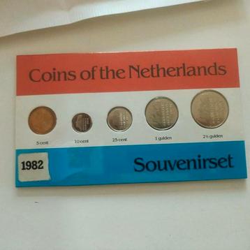 Coins of the Netherlands 1982 beschikbaar voor biedingen