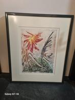 Frank Porcelijn - Feniks - Litho, Antiek en Kunst, Ophalen