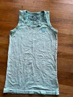 Vingino Hemd Maat 164 Blauw, Ophalen of Verzenden, Zo goed als nieuw, Vingino, Shirt of Longsleeve