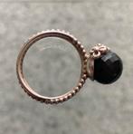 PANDORA Grand Black Spinel Ring, Sieraden, Tassen en Uiterlijk, Ringen, 18 tot 19, Gebruikt, Zwart, Ophalen of Verzenden
