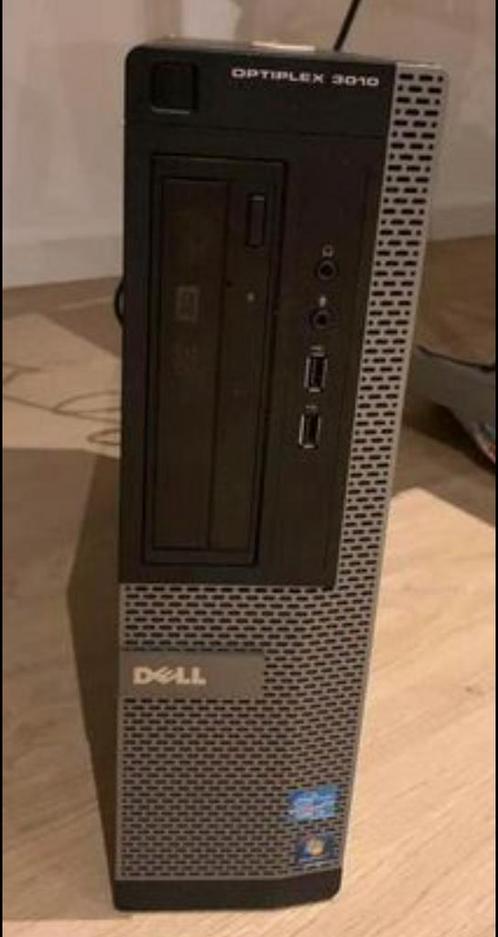 Dell Desktop PC en Monitor, Computers en Software, Desktop Pc's, Gebruikt, 3 tot 4 Ghz, HDD, 4 GB, Met monitor, Ophalen of Verzenden