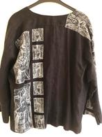 Linnen Karin Glasmacher jasje maat 2 (44), Kleding | Dames, Verzenden, Nieuw, Maat 42/44 (L), Zwart