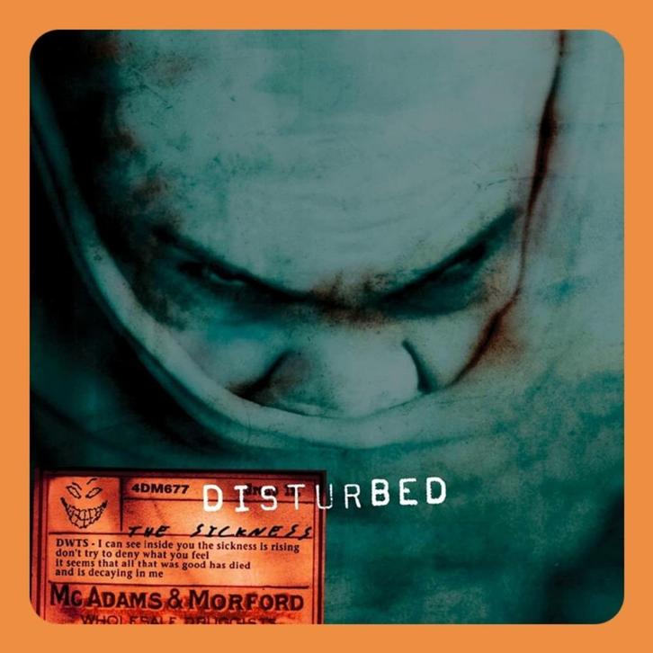 Disturbed - The Sickness (25th Anniversary) | LP (Coloured), Cd's en Dvd's, Vinyl | Hardrock en Metal, Nieuw in verpakking, Ophalen of Verzenden
