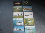 VLIEGTUIG , FOKKER F27'S, MAPJE KAARTEN, COMPLEET, Ophalen of Verzenden, Zo goed als nieuw, Kaart, Foto of Prent