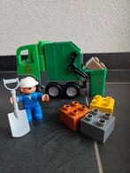 Duplo 4659 Vuilniswagen groen, Ophalen of Verzenden, Zo goed als nieuw, Overige merken
